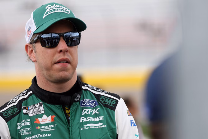 Brad Keselowski reminisces on his "interesting" P3 finish during NASCAR Cup race at Bristol