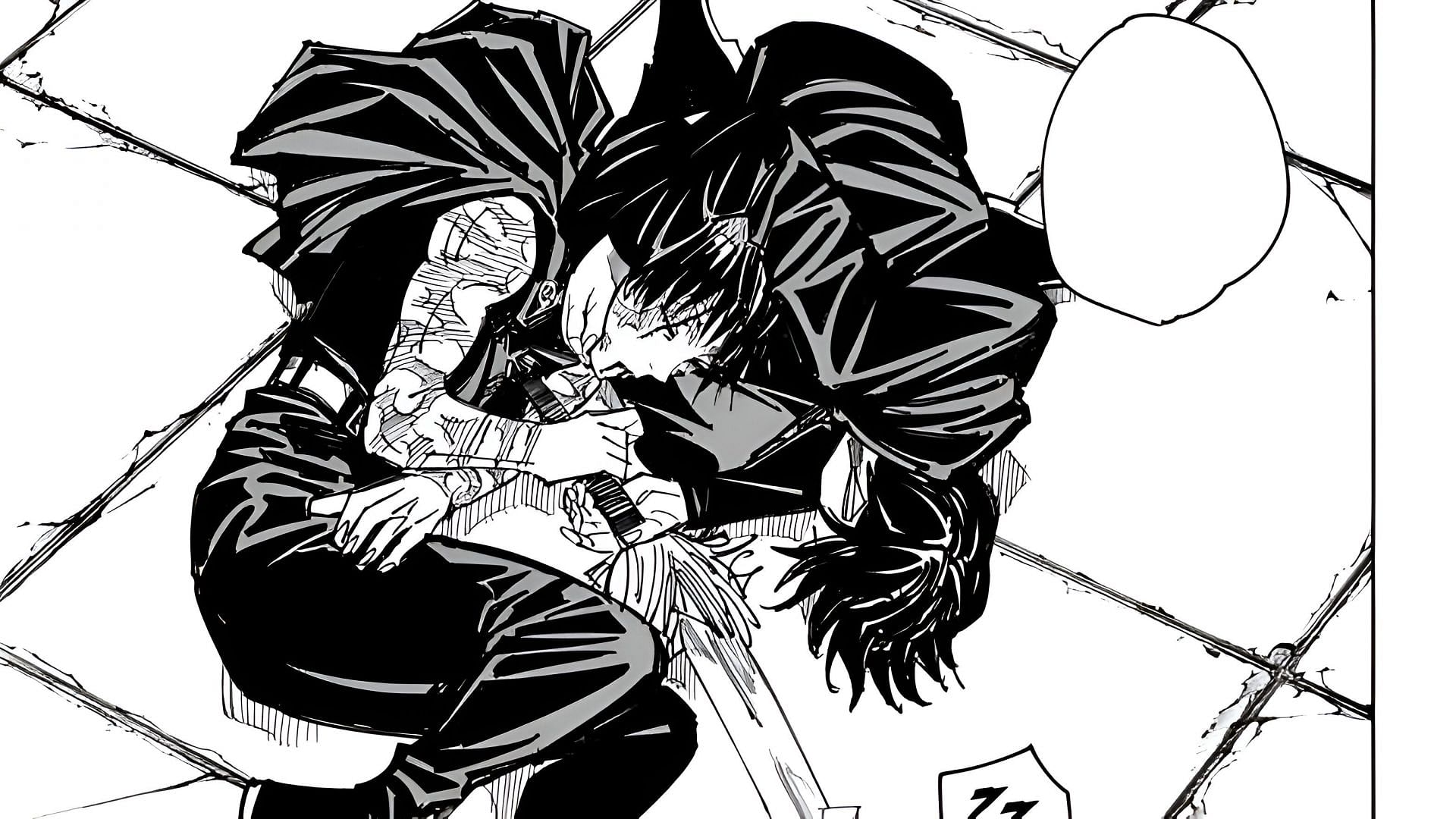 Mai&#039;s death as seen in the manga (Image via Shueisha)