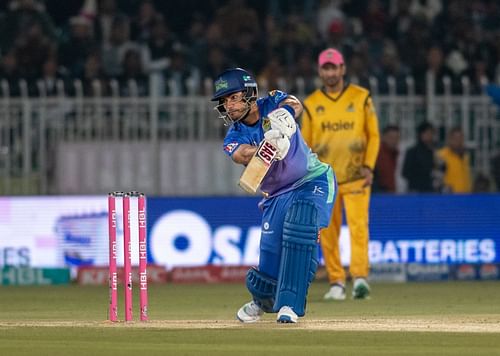 Reeza Hendricks in action (Image Courtesy: X/Pakistan Super League)