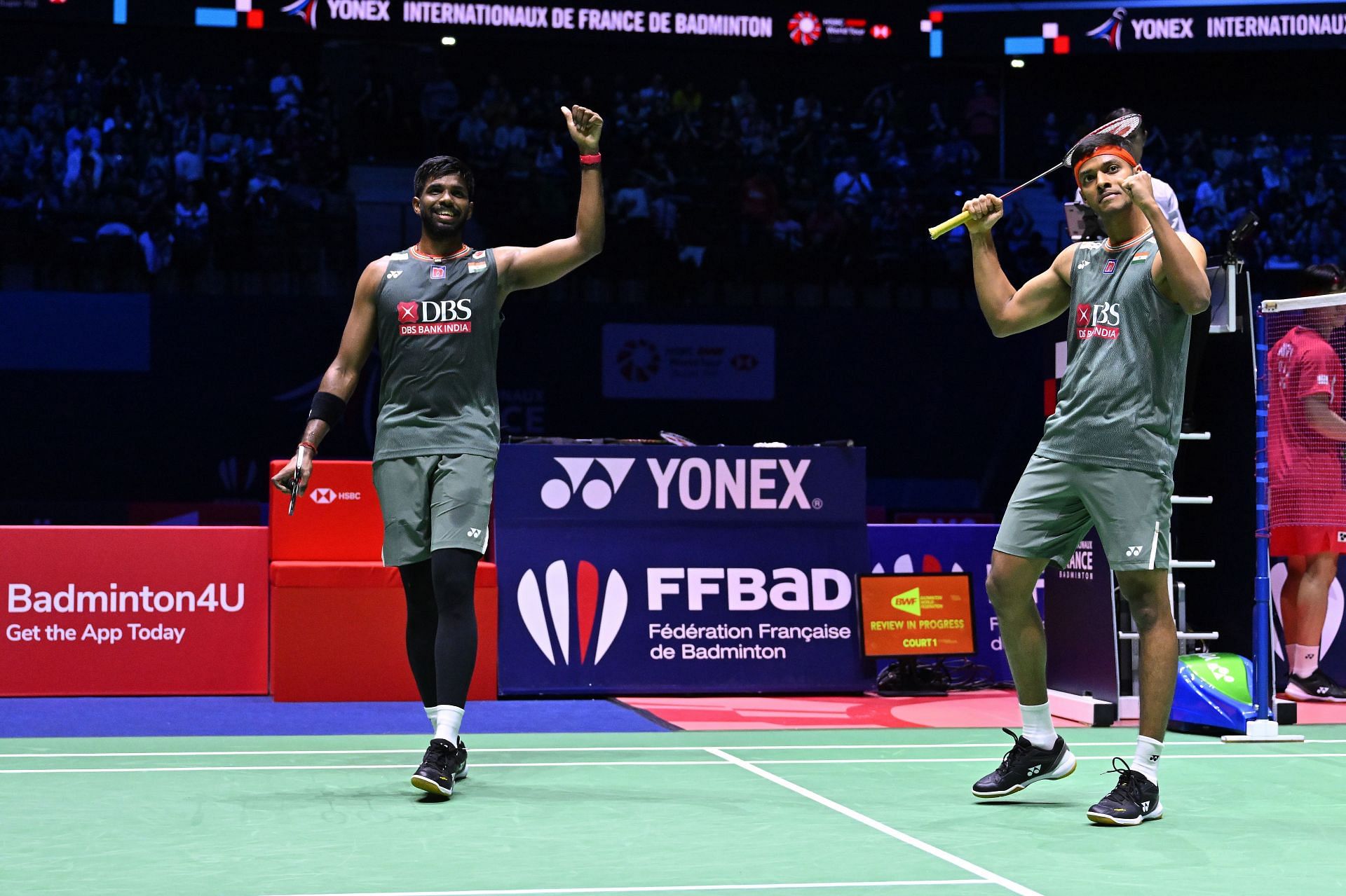 2024 French Open Satwiksairaj Rankireddy and Chirag Shetty storm to