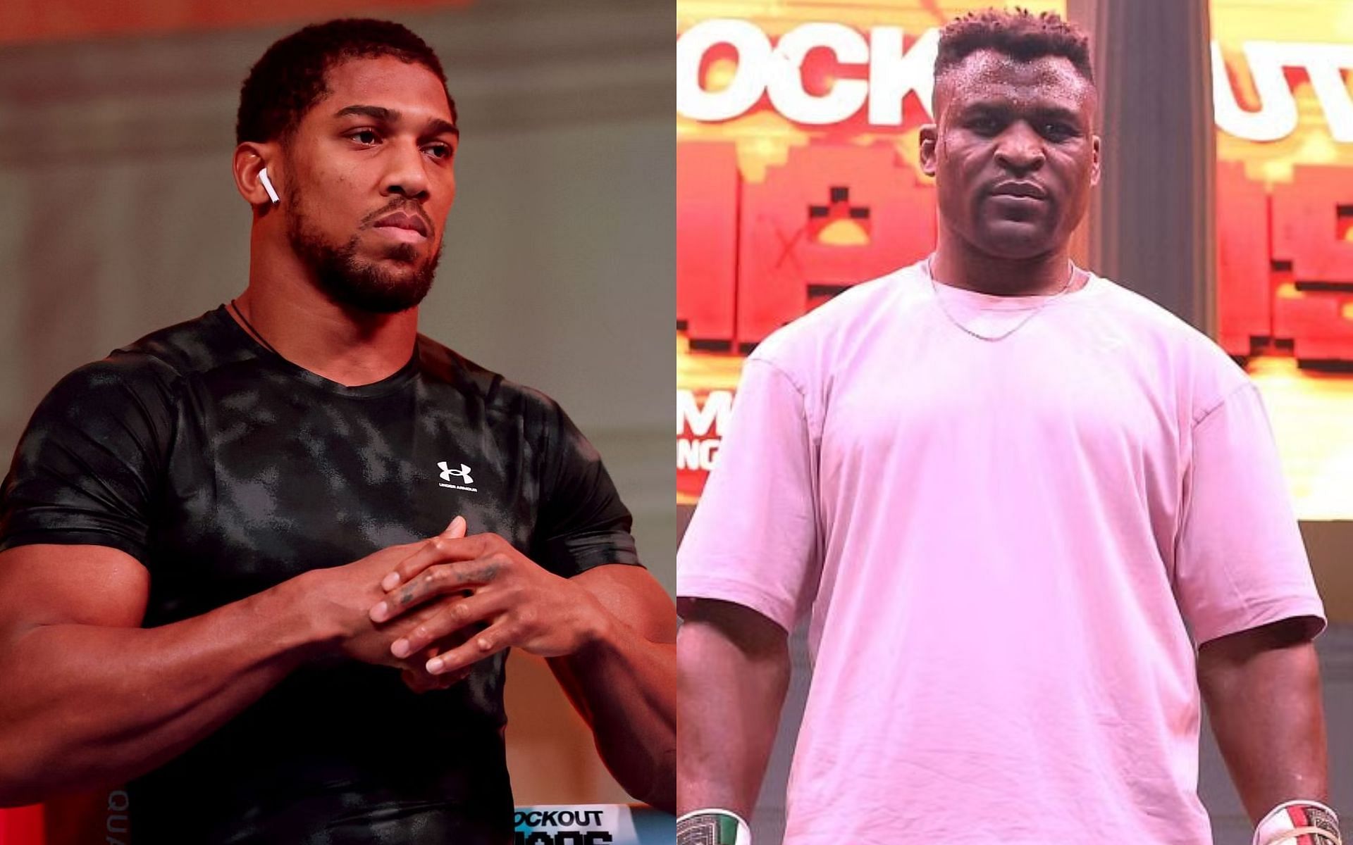 Francis Ngannou alleges troubling behavior from Anthony Joshua during promo shoot [Image courtesy: Getty Images]