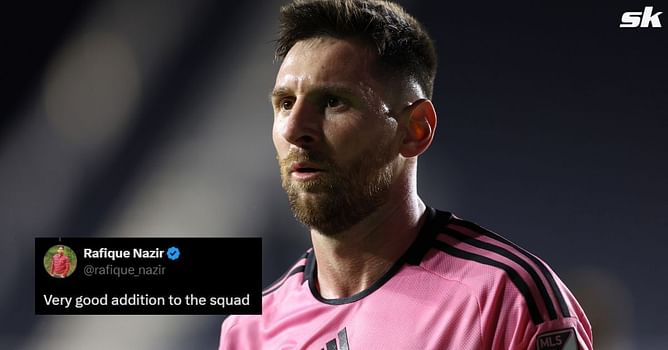 "Very good addition to the squad", "This is massive" - Fans react as Lionel Messi's Inter Miami sign 22-year-old midfielder