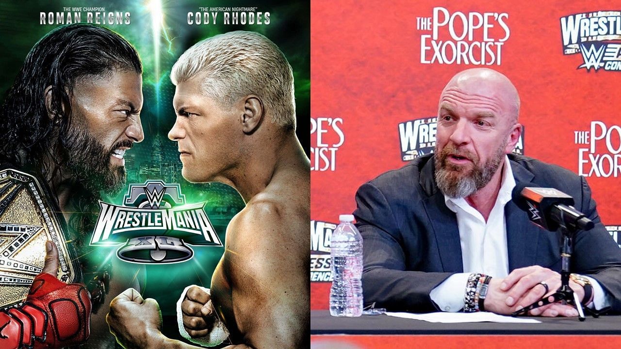 Cody Rhodes vs. Roman Reigns is the main event for WrestleMania 40