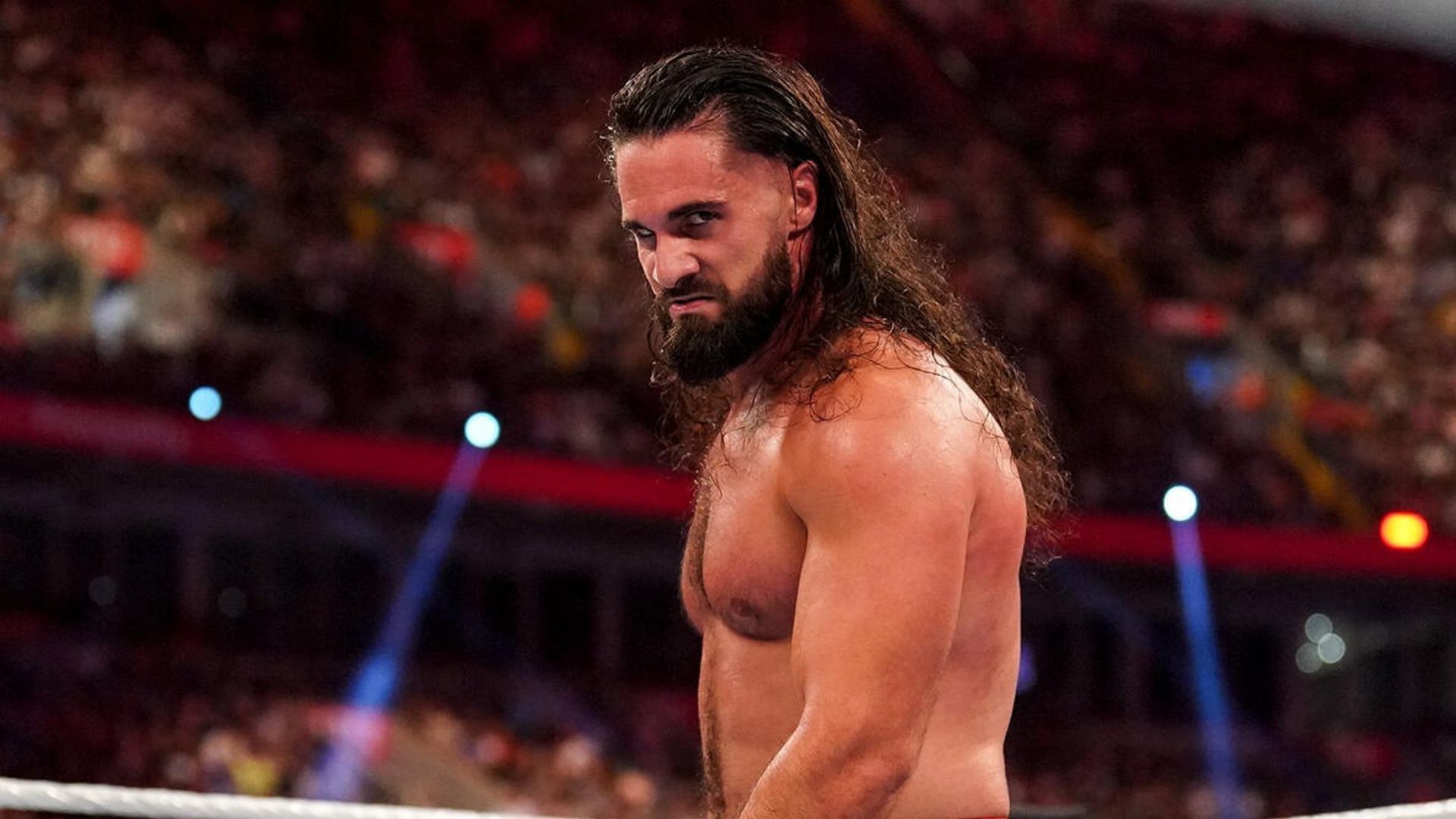 Seth Rollins at WWE Clash at The Castle 2022!
