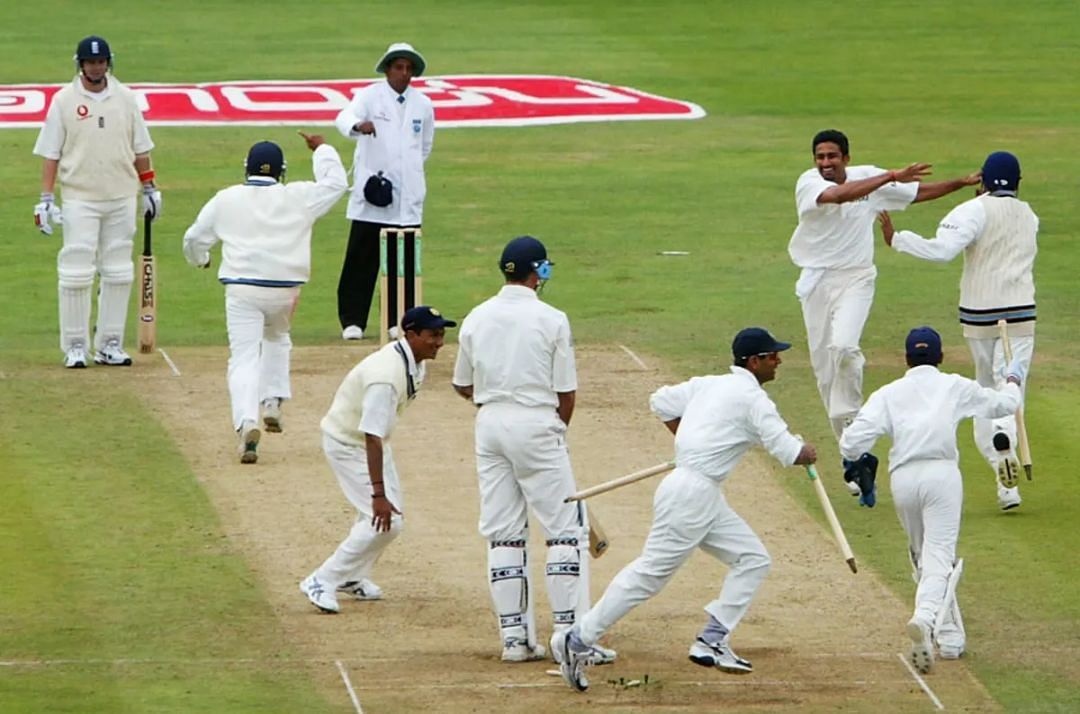 The moment when India created history by winning in Leeds vs England in 2002