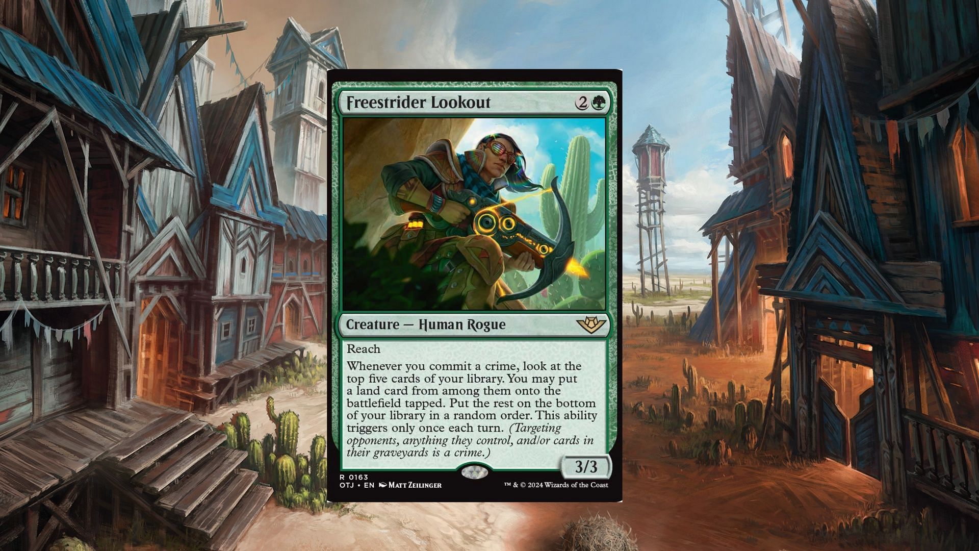 Freestrider Lookout in Magic: The Gathering (Image via Wizards of the Coast)