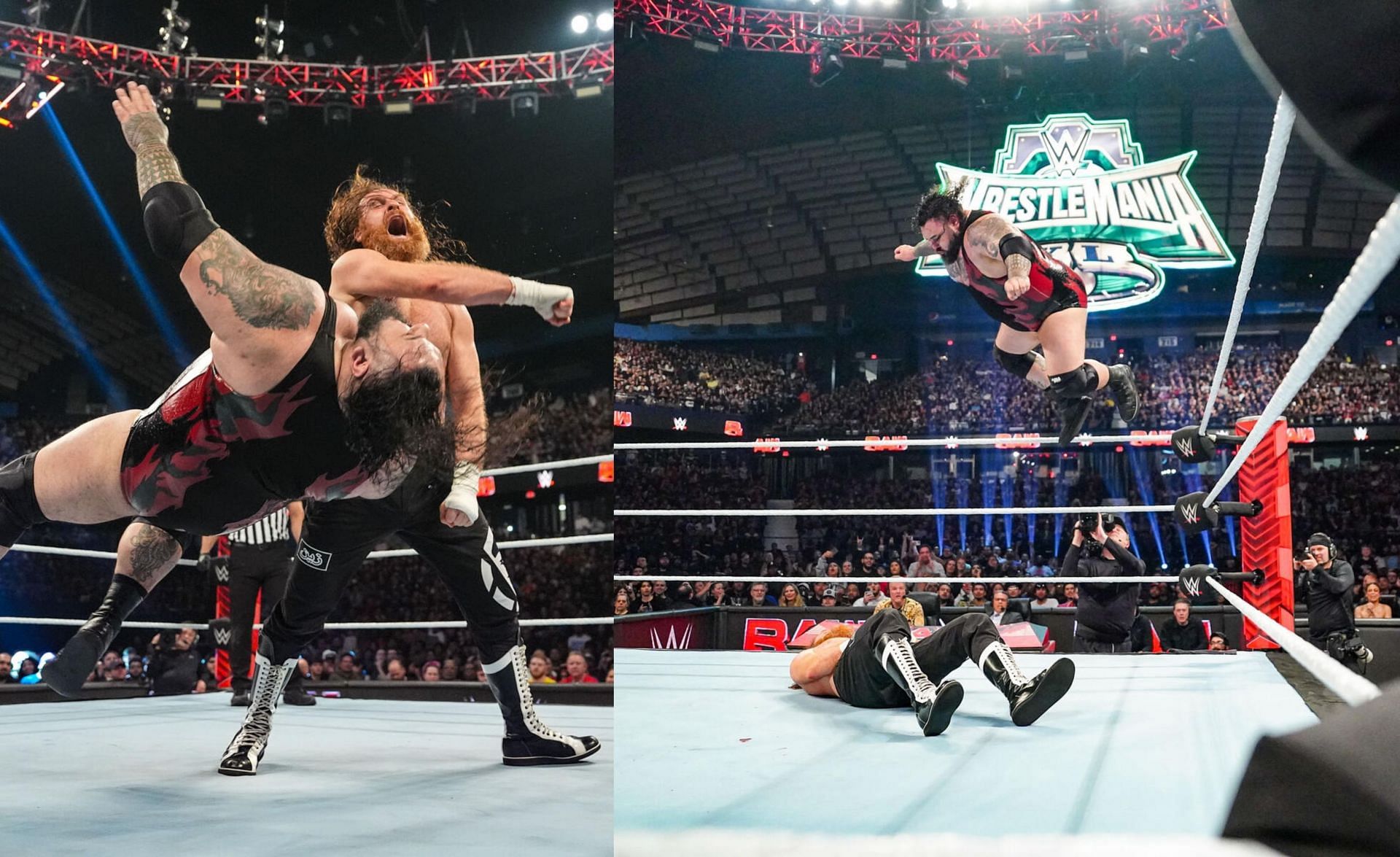 WWE Raw में सैमी ज़ेन की हार हुई 