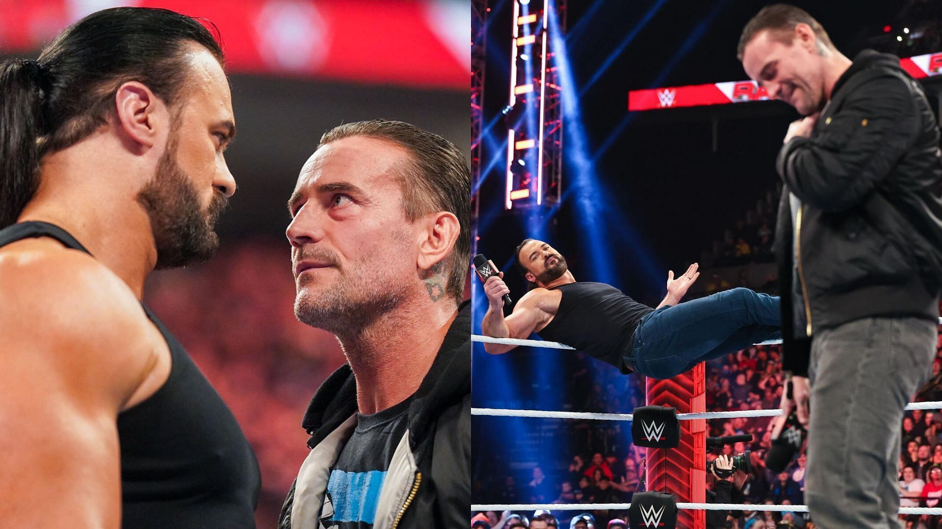 Drew McIntyre and CM Punk have come face-to-face on RAW