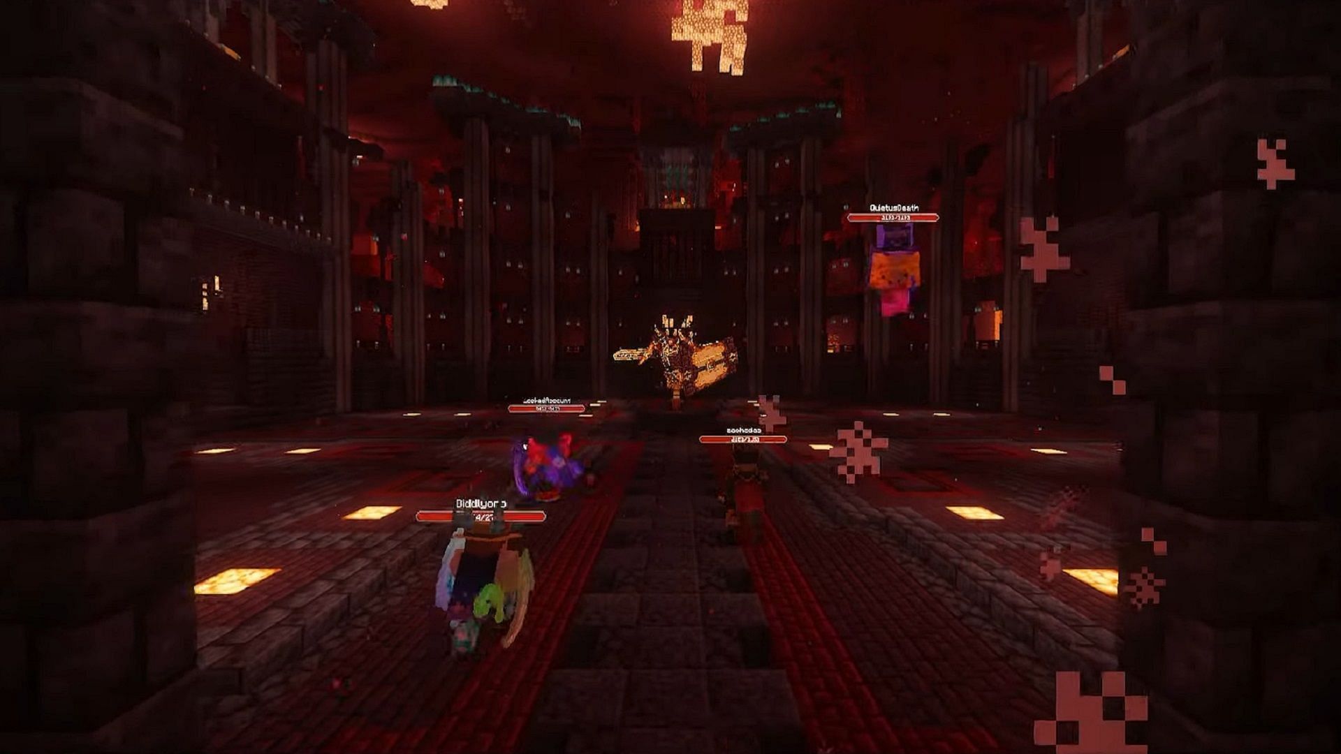 Infernal Origins introduces tough MMO-style gameplay in Minecraft (Image via Union/YouTube)