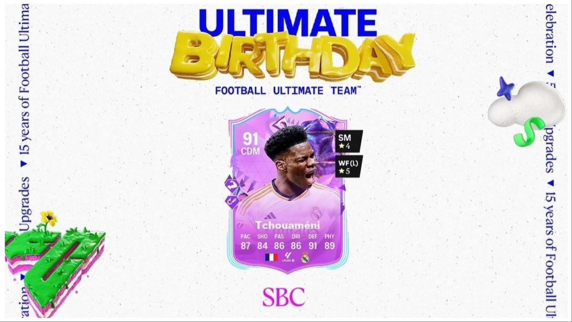 The EA FC Aurelien Tchouameni Ultimate Birthday SBC is now live