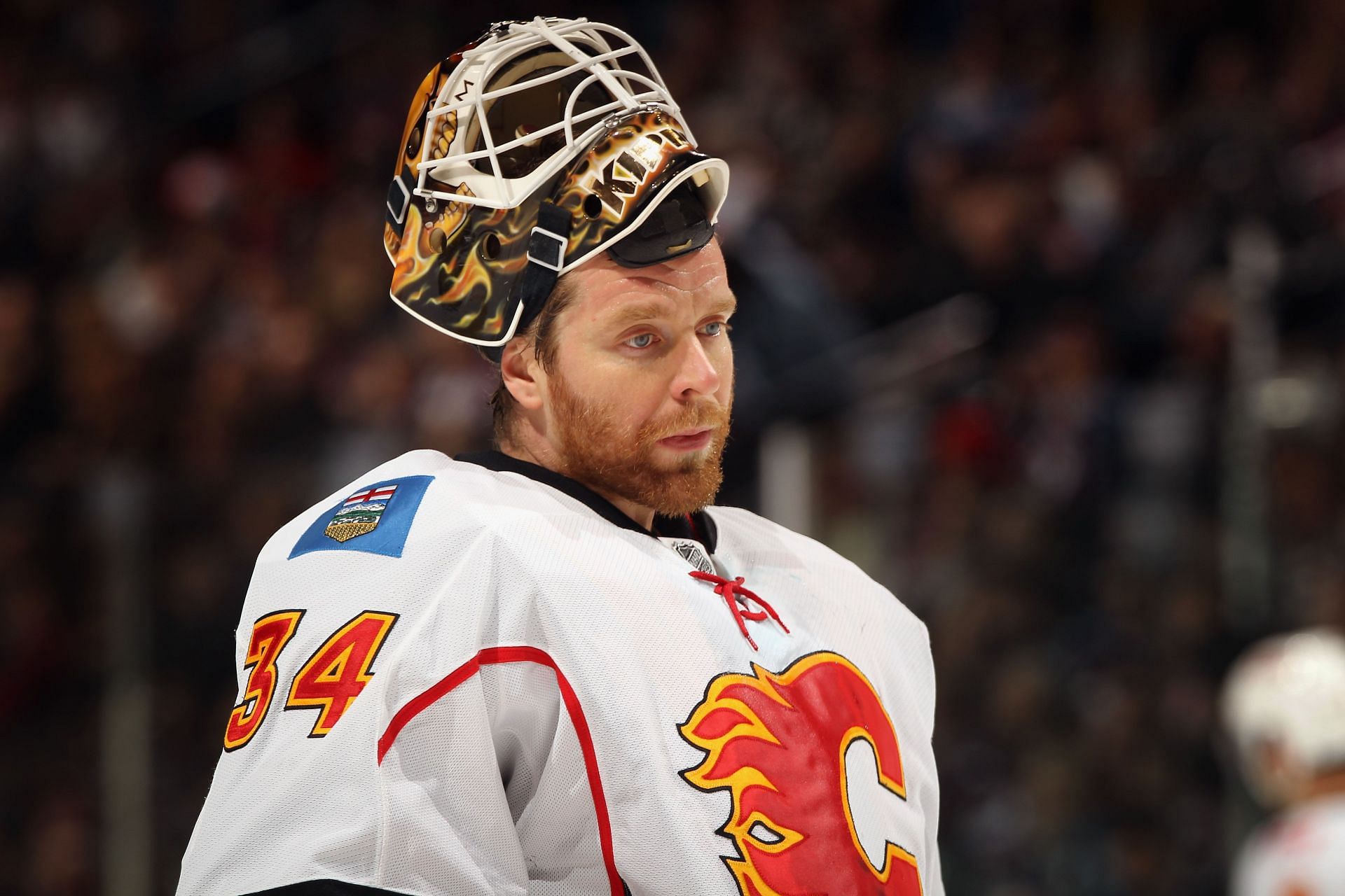 When is Miikka Kiprusoff s jersey retirement Date venue time