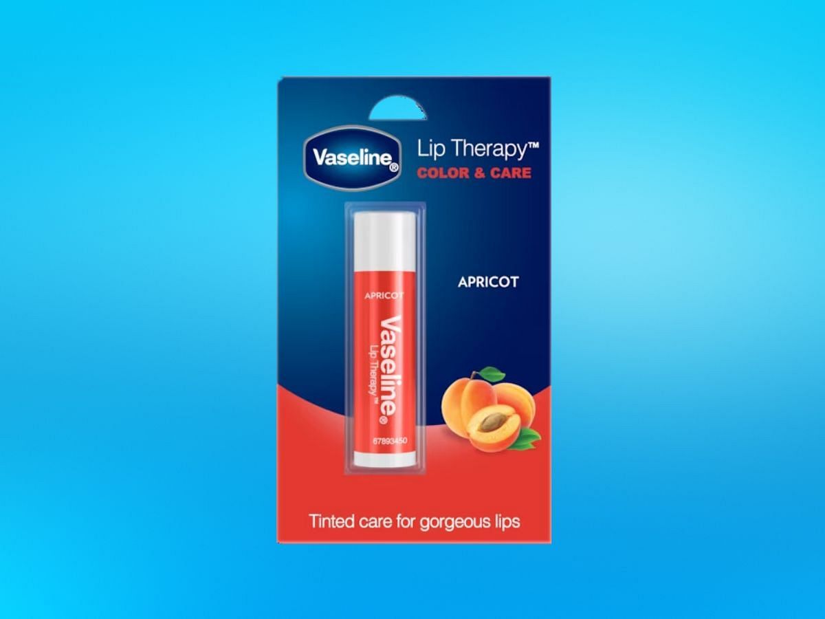 Vaseline lip therapy color and care - Apricot (Image via Vaseline)