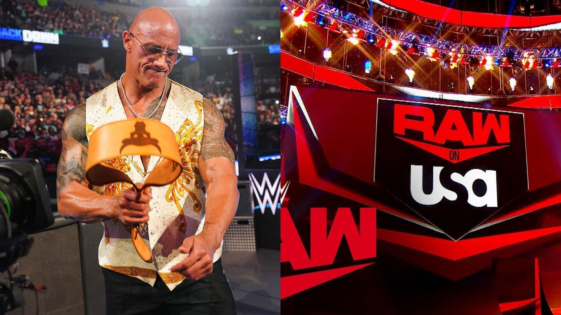 The Rock made an appearance on WWE RAW this week