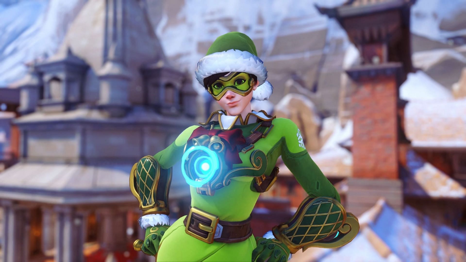 Jingle skin ( Image via CyFyGG/YouTube, Blizzard Entertainment)