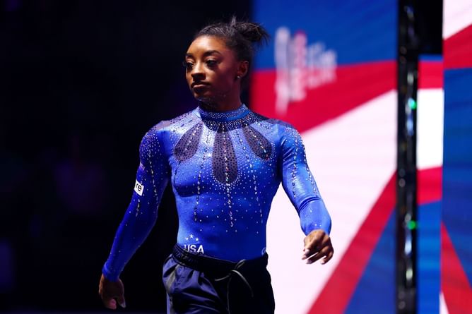 "Knowing that Simone Biles and Jordan Chiles are still in the sport is something I really look up to": 16-year-old gymnast Tiana Sumanasekera