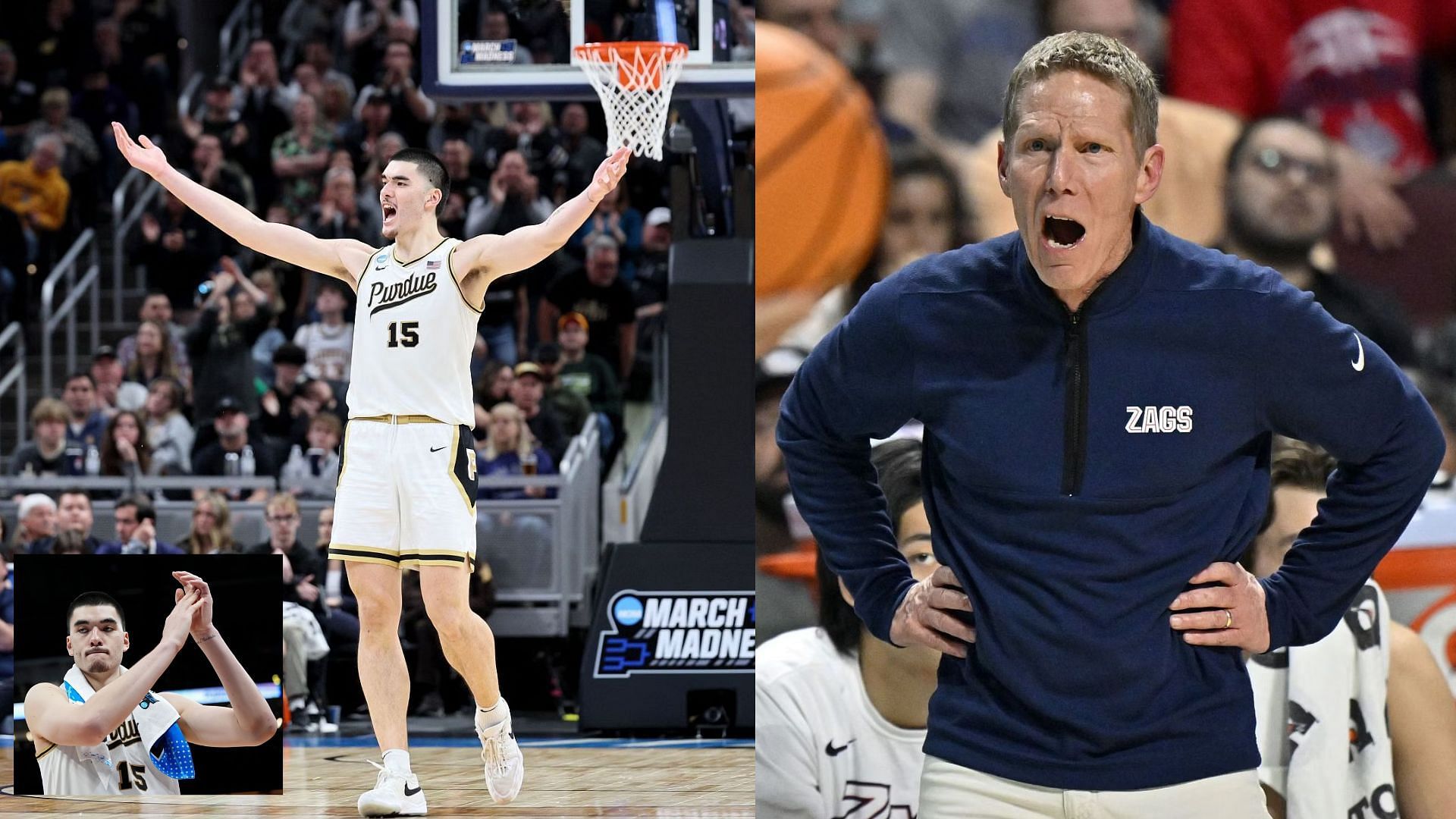 Gonzaga HC Mark Few makes his thoughts clear on Zach Edey