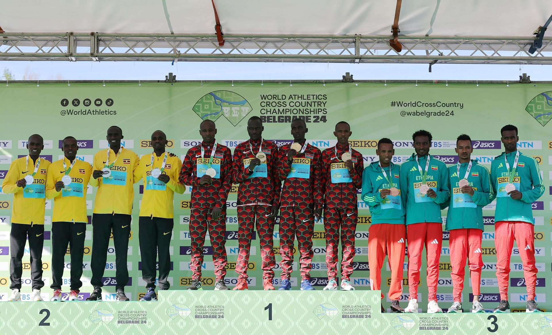 World Athletics Cross Country Championships 2024 results Jacob Kiplimo and Beatrice Chebet