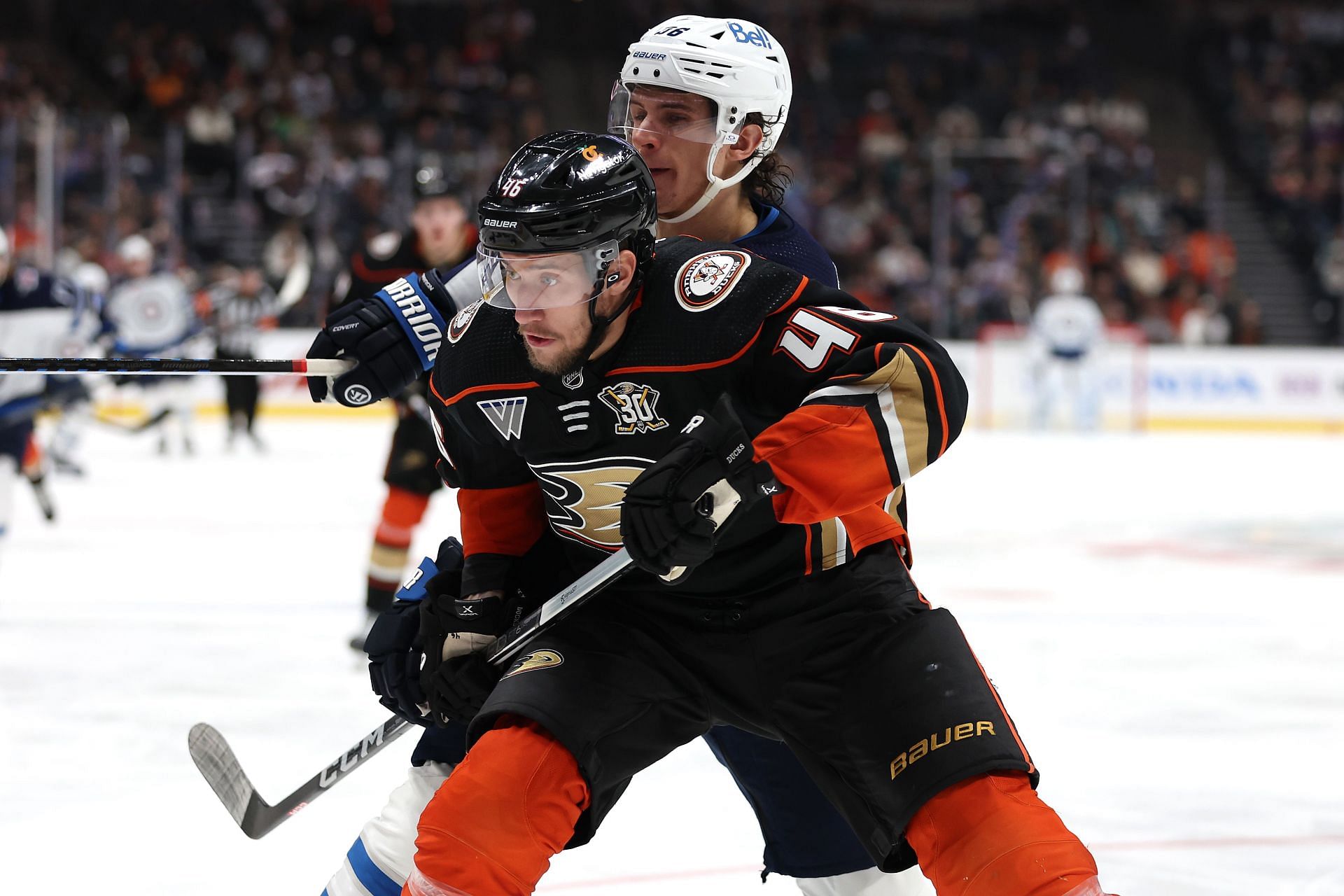 Winnipeg Jets v Anaheim Ducks