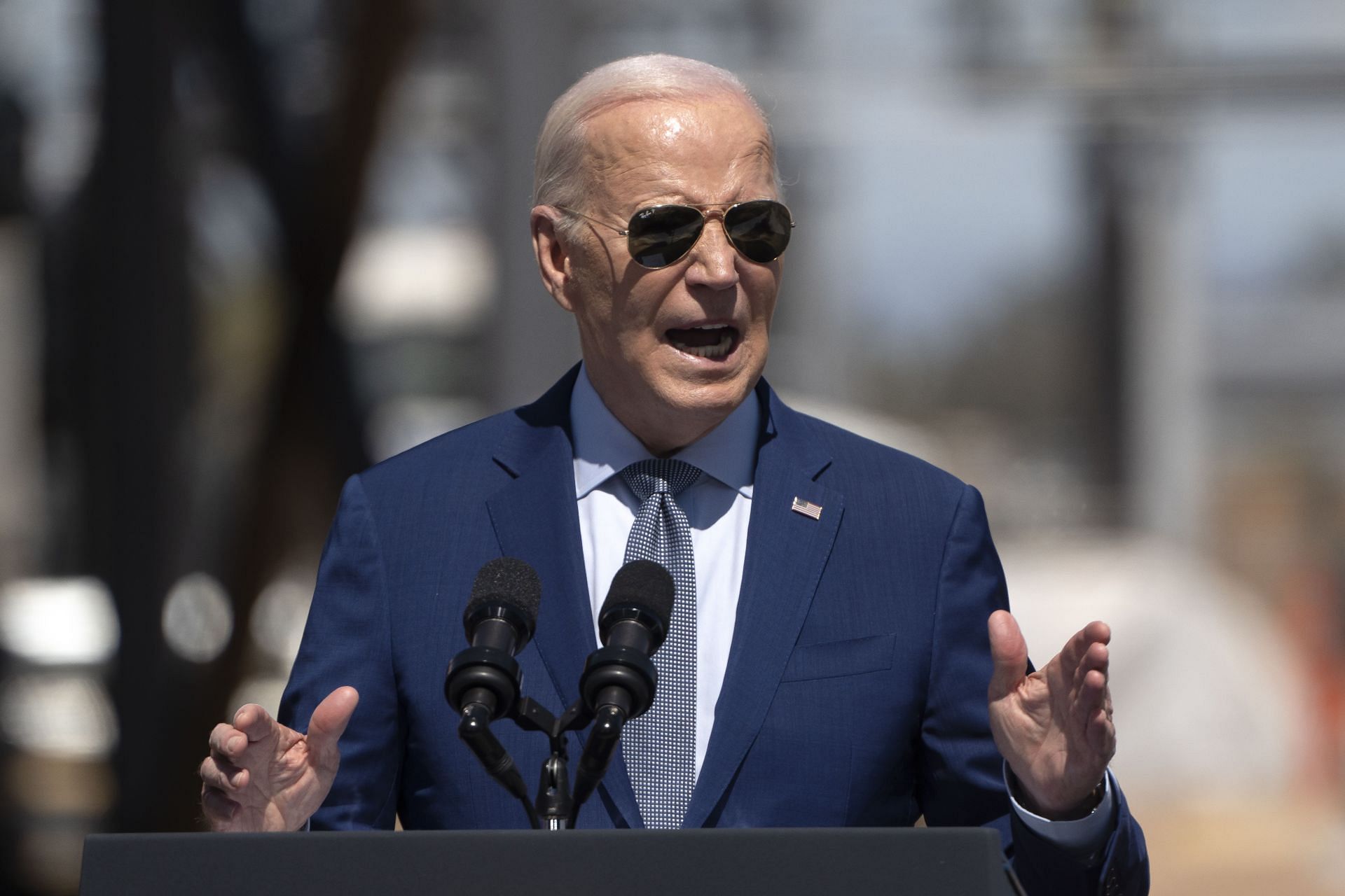 President Biden Speaks At The Intel Ocotillo Campus In Arizona