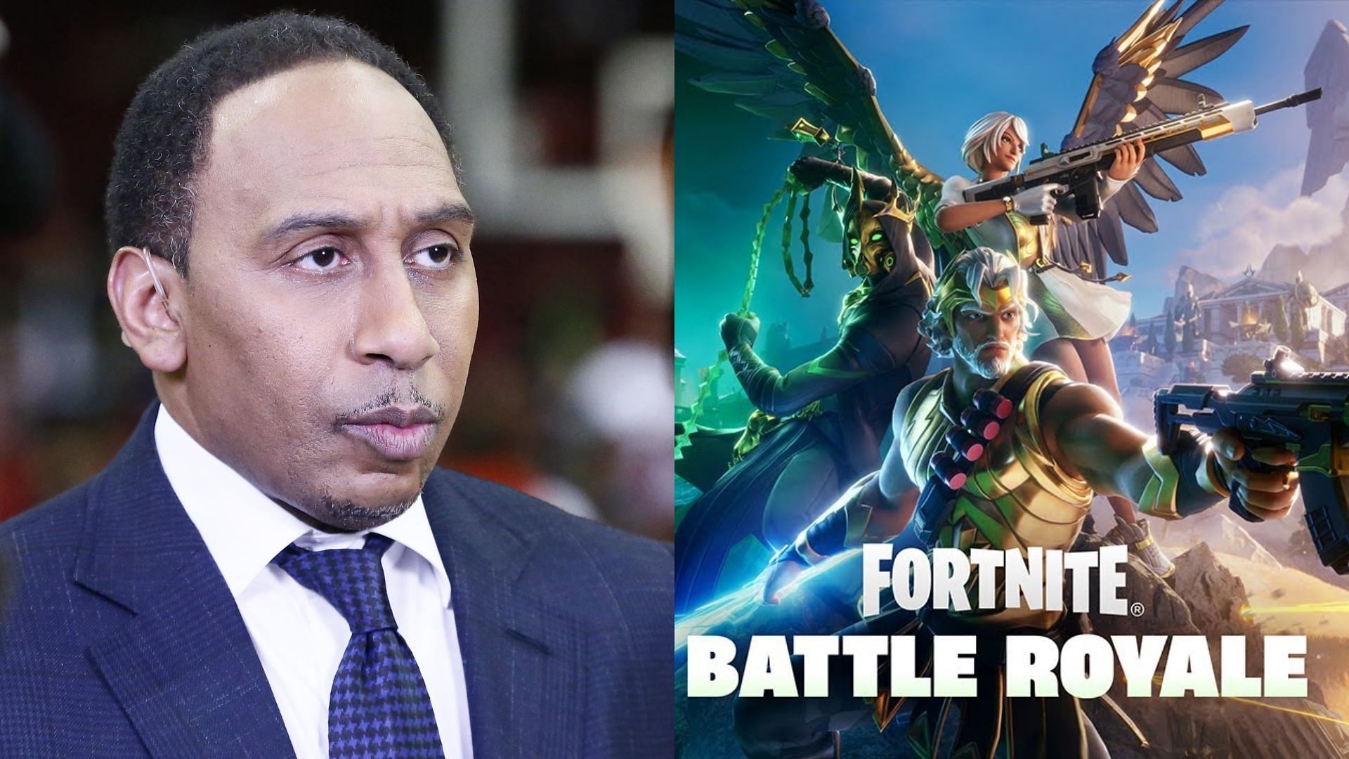 &quot;When we going to make this happen Fortnite&quot;: Stephen A Smith wants his skin in-game