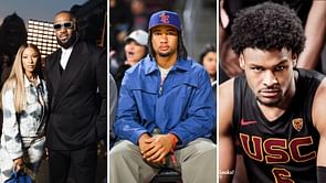 IN PHOTOS: LeBron, Savannah James and Houston Texans QB CJ Stroud pull up to watch Bronny James and USC take on Arizona State