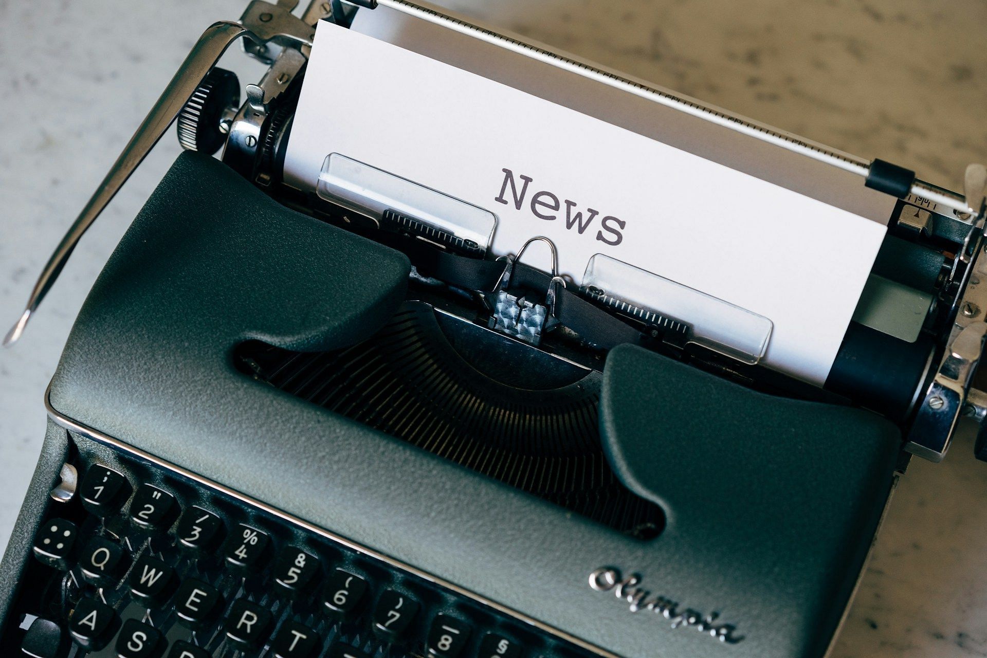 A representative image of news is used. (Image via Unsplash)