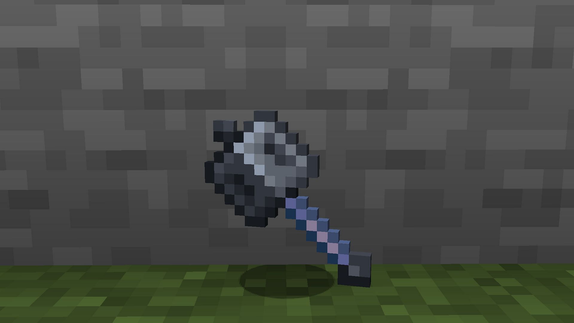 Mace is a brand new melee weapon with unique damage mechanics (Image via Mojang Studios)