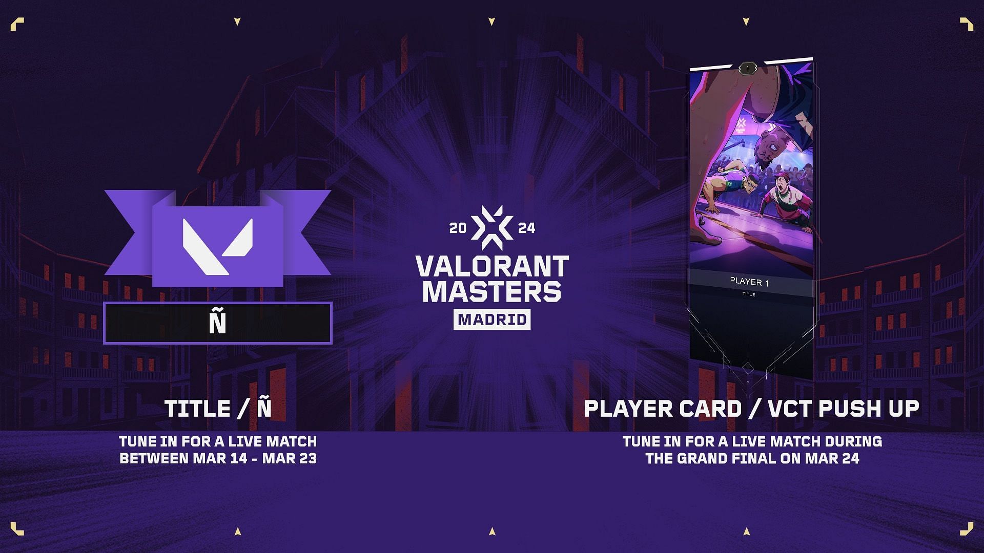 Rewards for fans watching VCT Masters Madrid 2024 (Image via Riot Games)