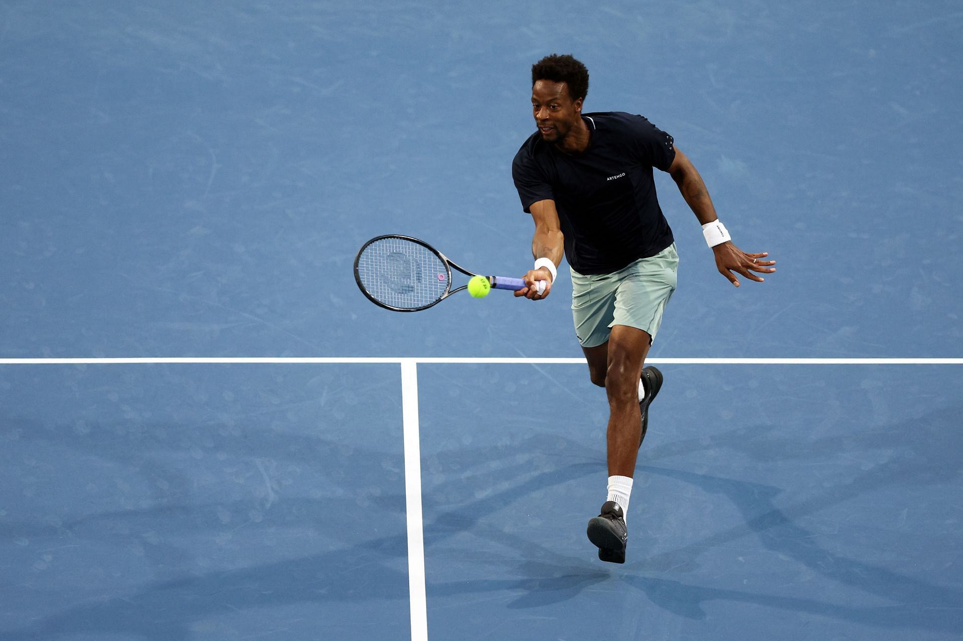 Gael Monfils at the 2024 Miami Open.