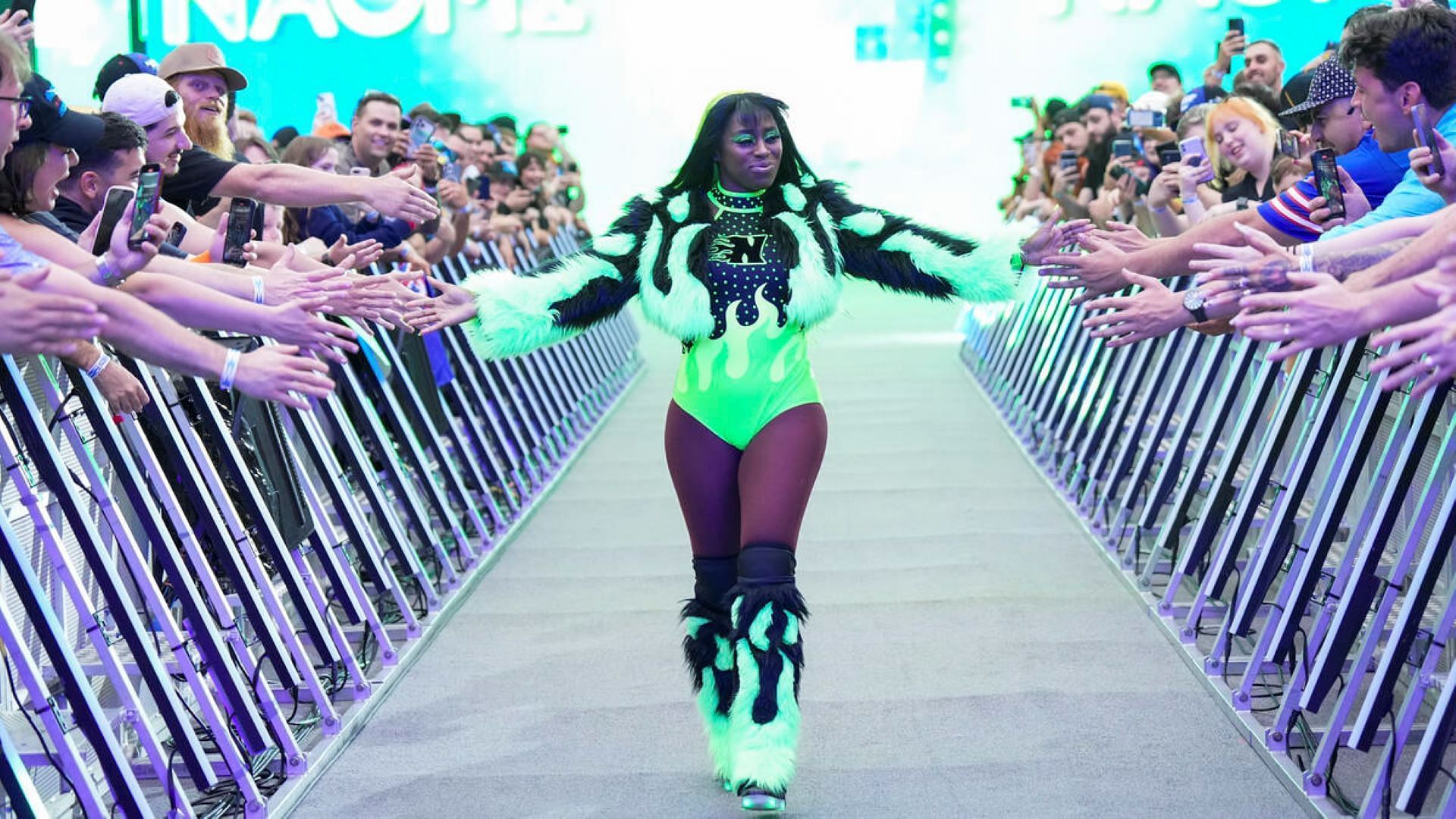 After two years away, Naomi came back to where her career began.