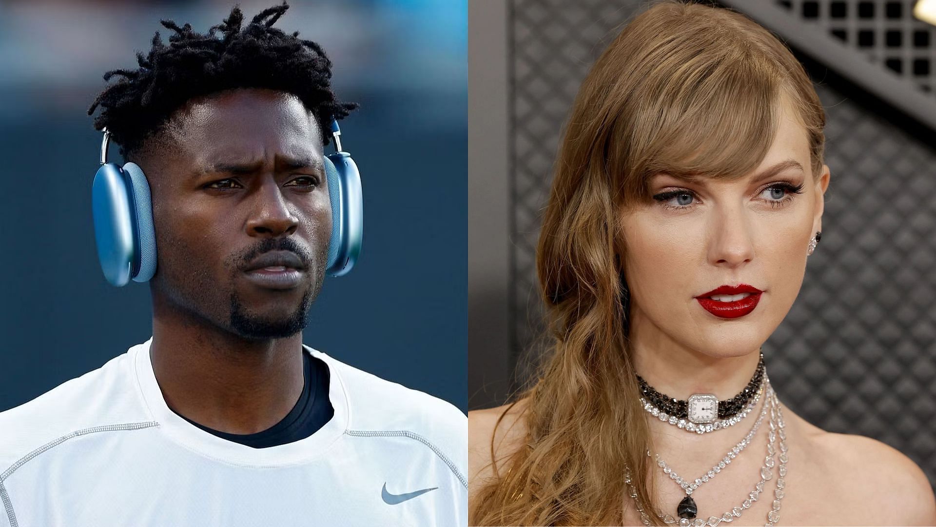 Fans warn Antonio Brown as former WR shares AI edit kissing Taylor Swift