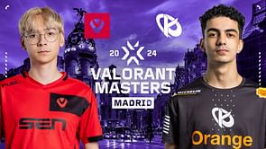 Sentinels vs Karmine Corp - VCT 2024 Masters Madrid: Prediction, livestream details, and more