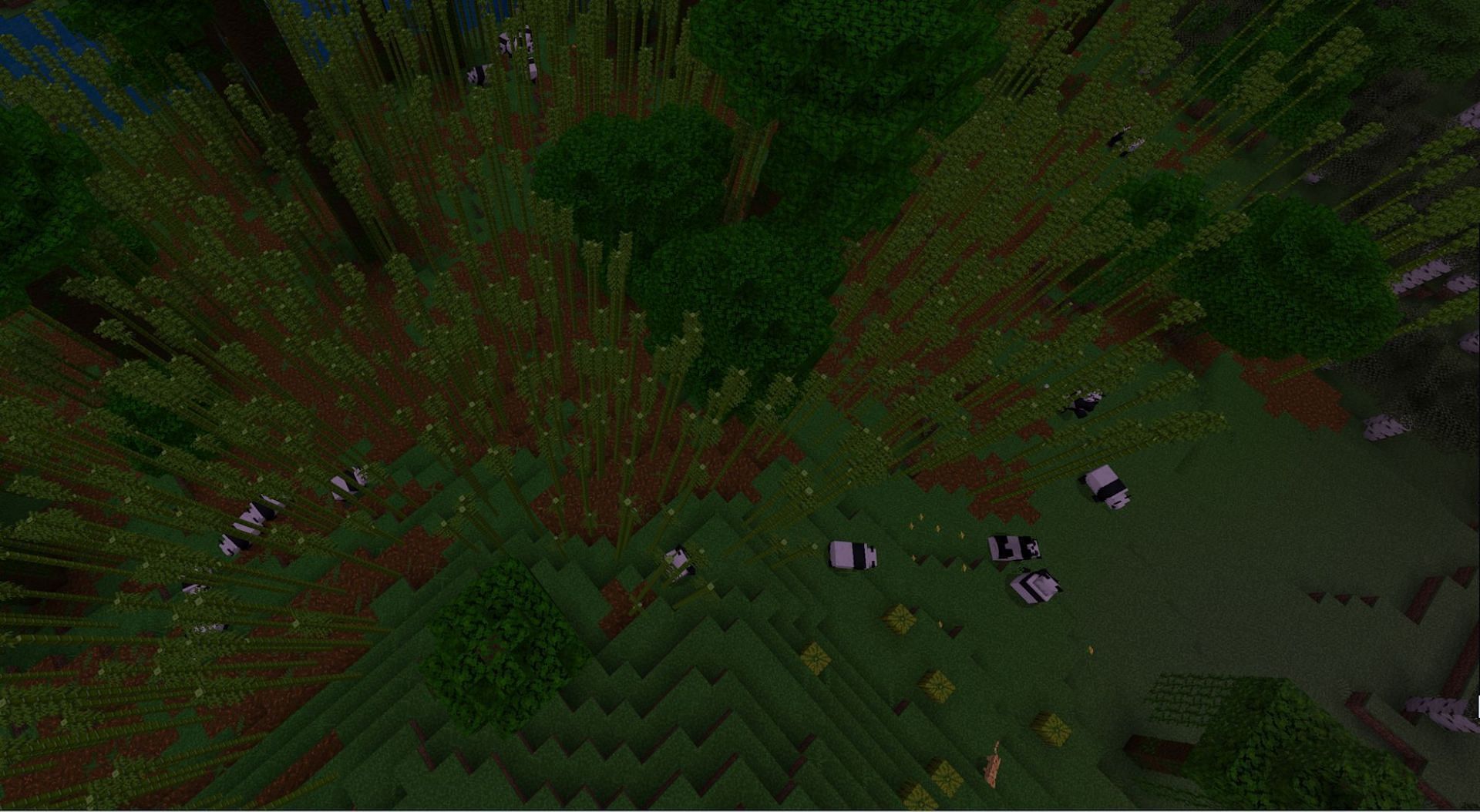 Getting a brown panda often takes a lot of attempts (Image via Mojang)