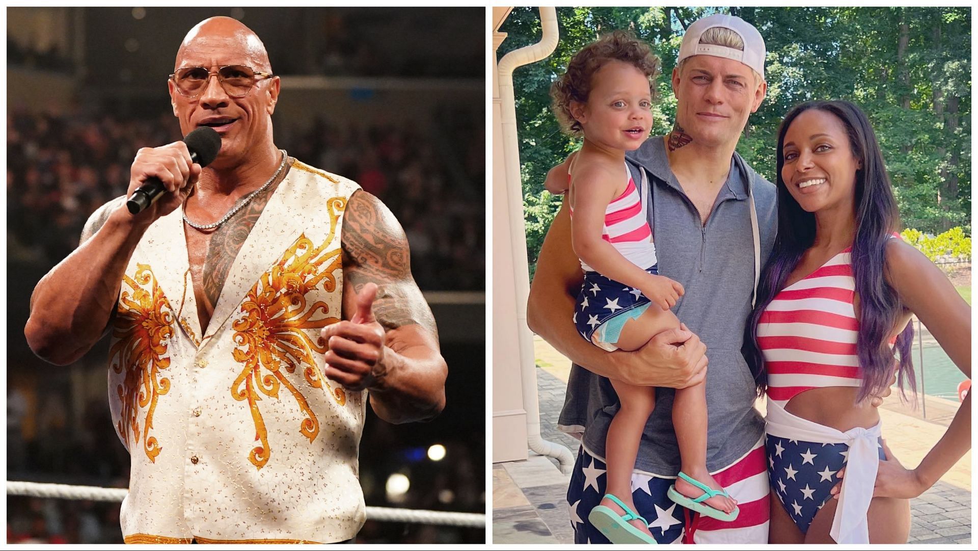 The Rock speaks on WWE SmackDown, The Rhodes Family together at a cookout
