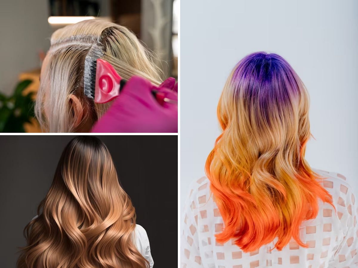 Ombr&eacute; vs Balayage hair color techniques (Image via Sportskeeda)