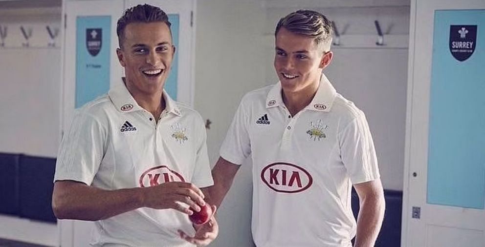 Tom Curran with bro