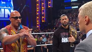 [WATCH] WWE cameramen spotted asking The Rock to finish his promo quickly