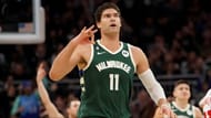 Brook Lopez is shooting 34.7% from the 3-point line.