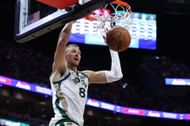 Boston Celtics forward Kristaps Porzingis