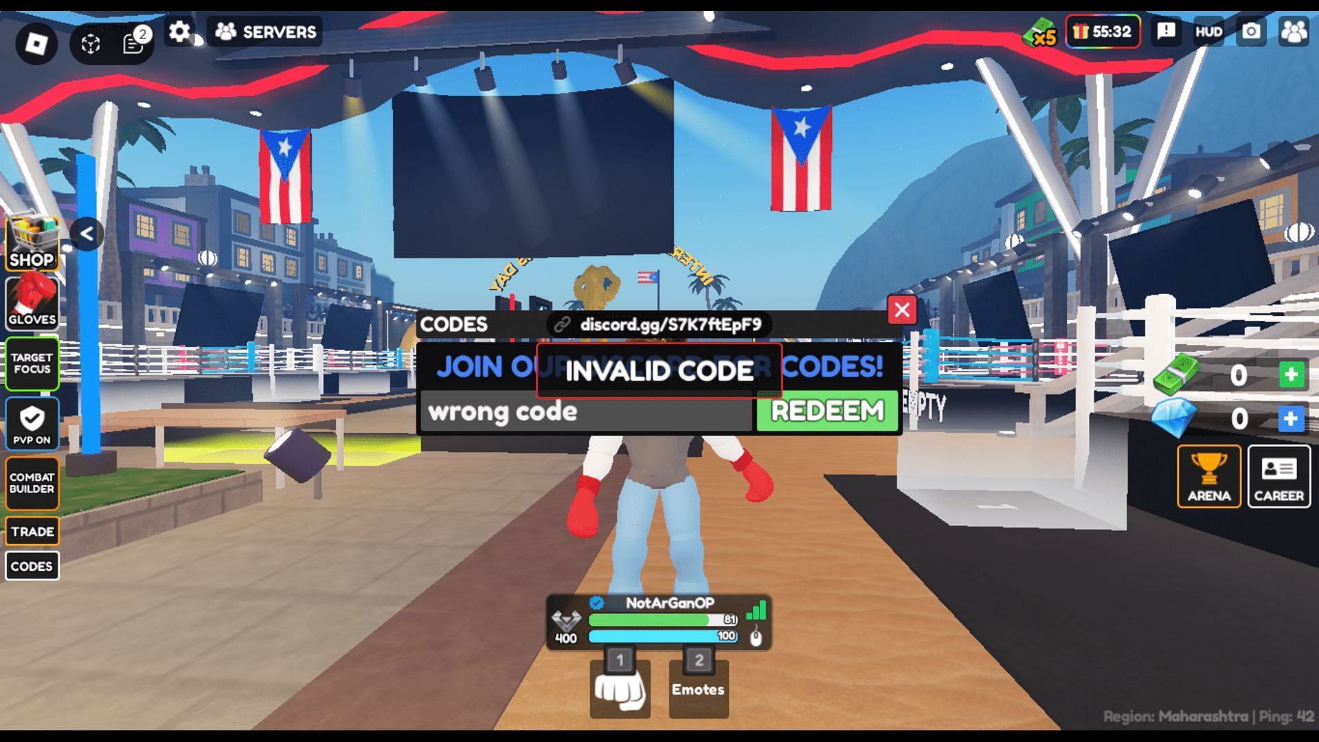 Troubleshoot codes in Boxing Beta with ease (Roblox || Sportskeeda)