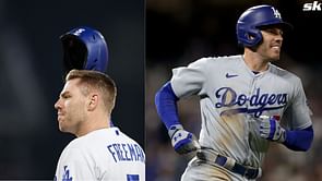 “It’s giving dragon ball vibes” - Fans have field day as Freddie Freeman's flawless hip moves brings out epic reactions