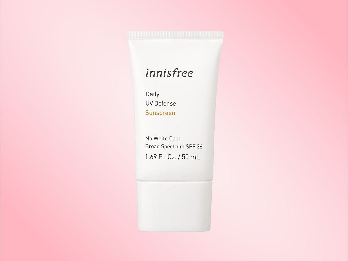 The Innisfree Daily UV Defense Invisible Sunscreen (Image via Amazon)