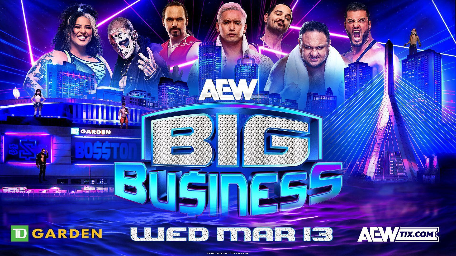 AEW Dynamite: Big Business airs tomorrow night on TBS