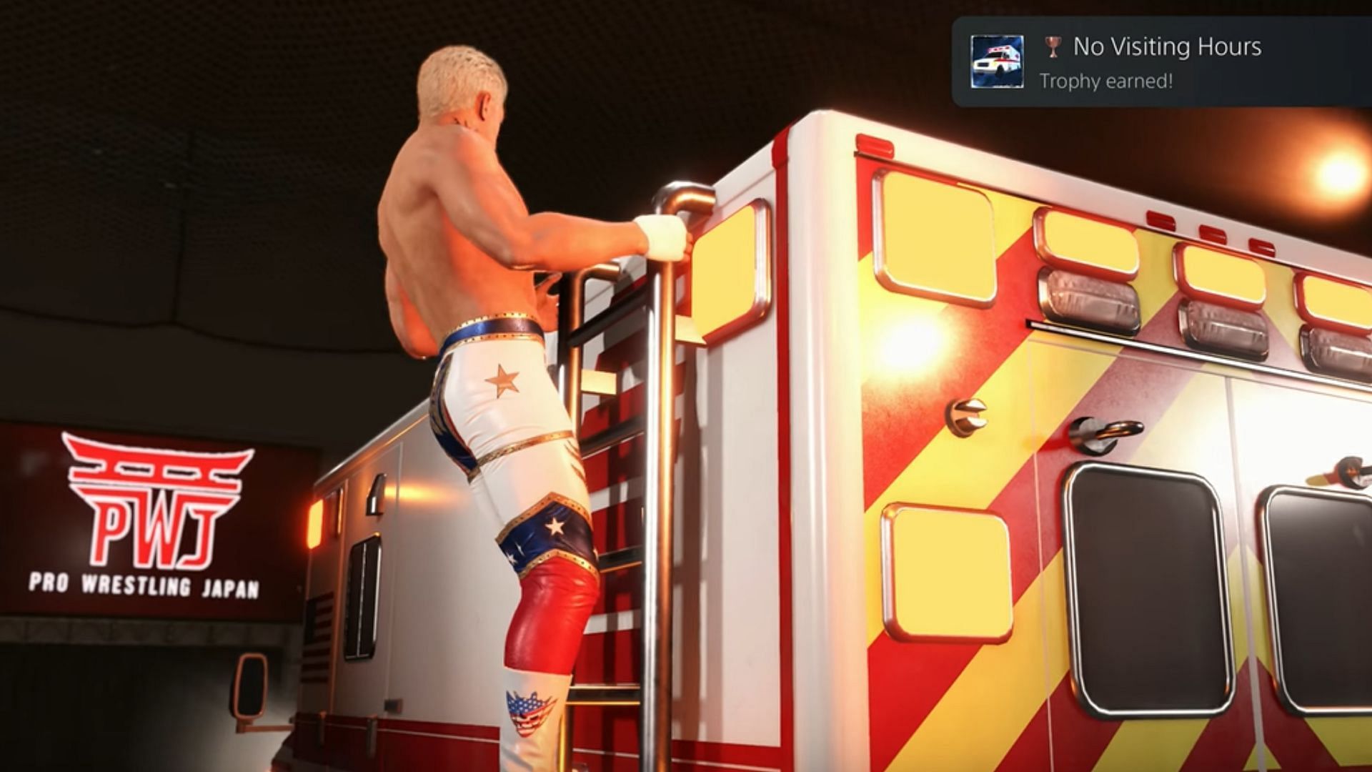 Amulance Match in WWE 2K24