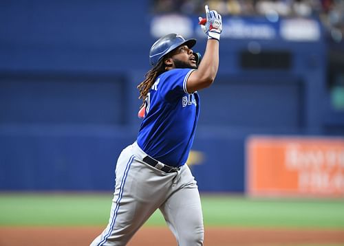 MLB The Show 24 Cover Athlete Vladimir Guerrero Jr. (Image via Getty)