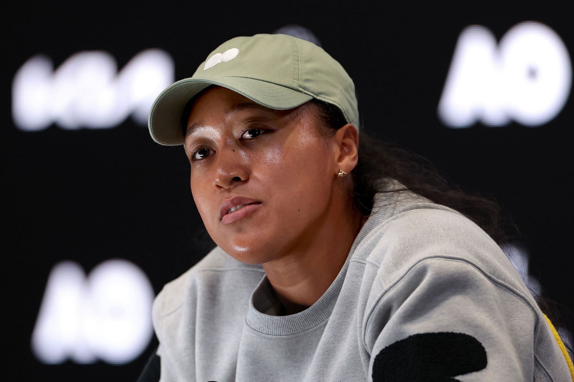 Naomi Osaka at the 2024 Australian Open