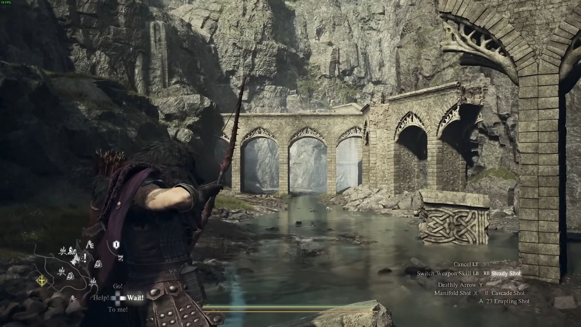 The Archer Maister is located around Sacred Arbor (Image via Capcom || YouTube/ItalianSpartacus)