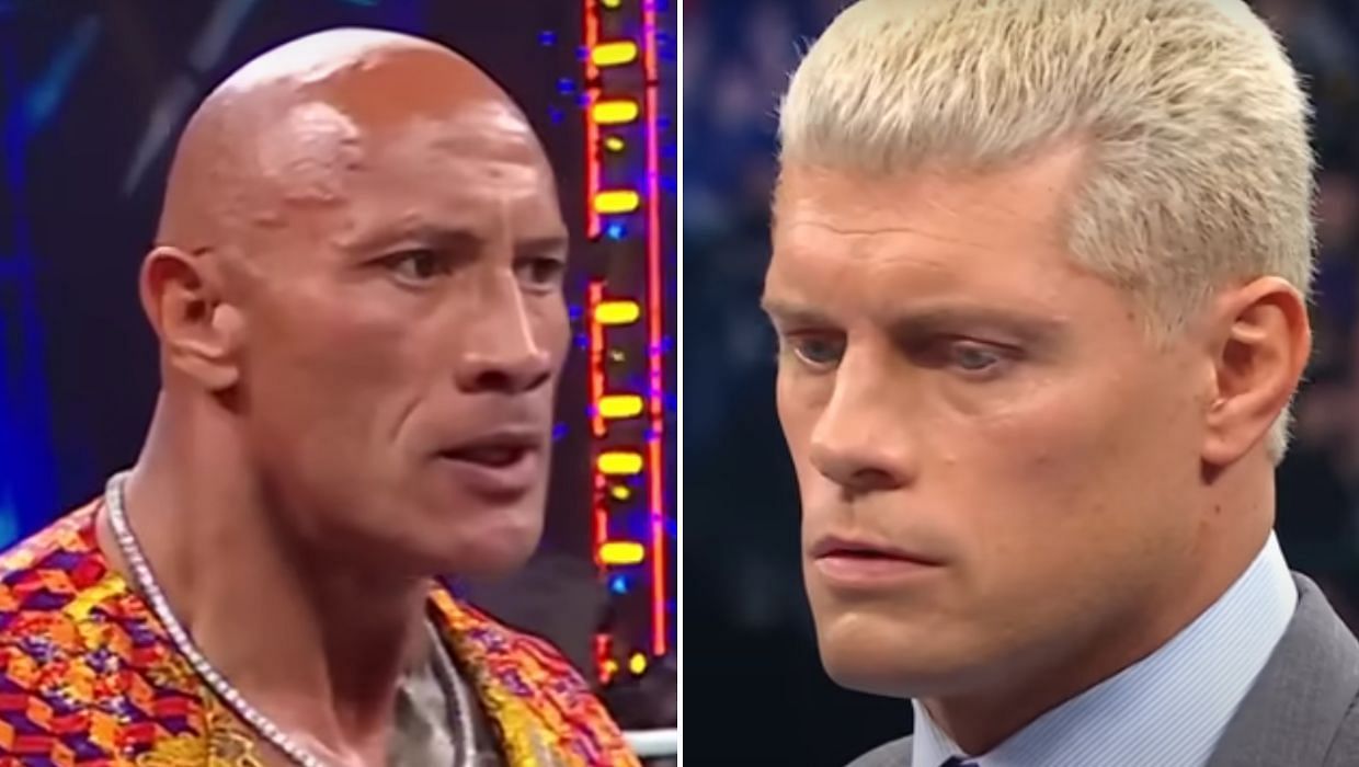 Former WWE Champion The Rock/Cody Rhodes