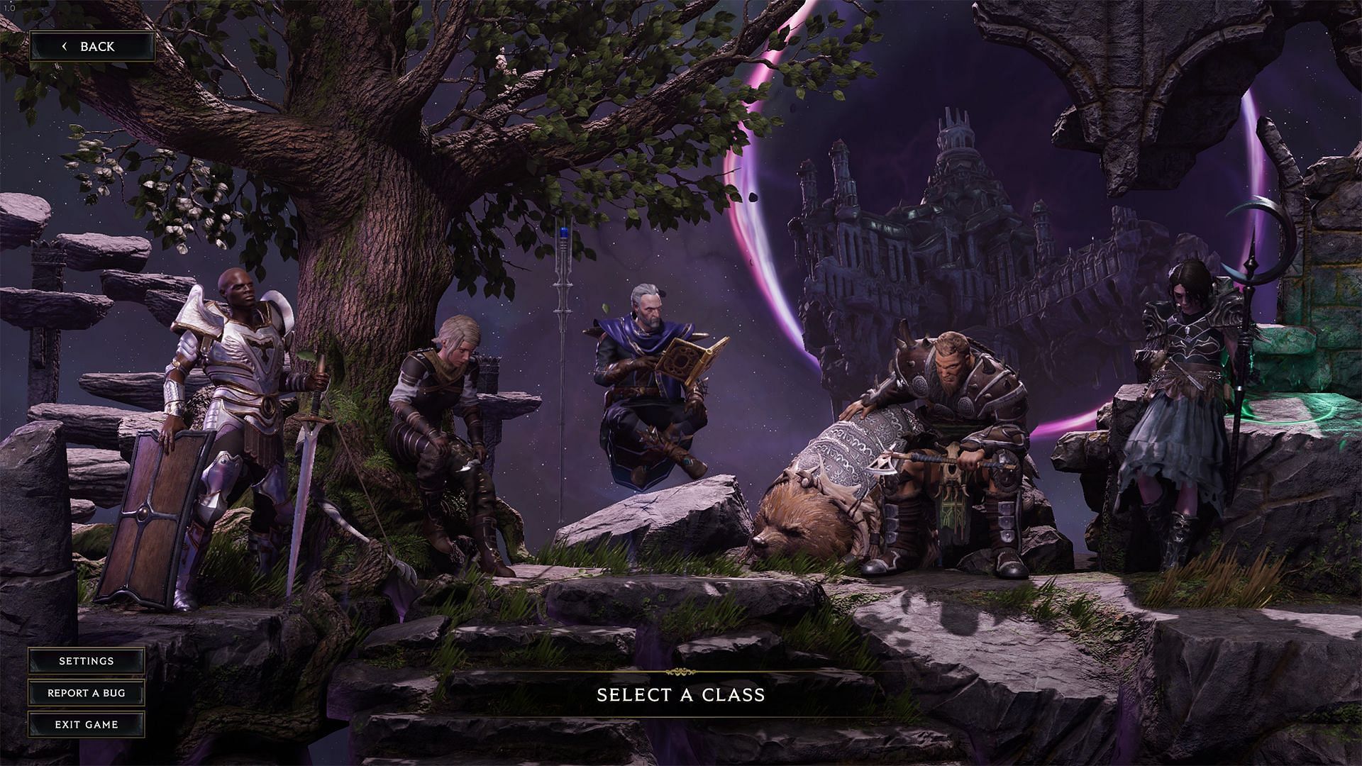 Base classes in Last Epoch (Image via Eleventh Hour Games)