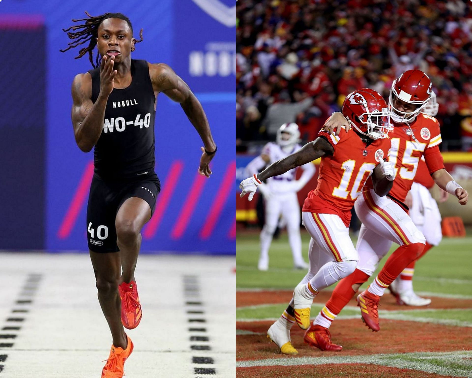 NFL Combine history maker Xavier Worthy pitches Tyreek Hill-esque role with Patrick Mahomes